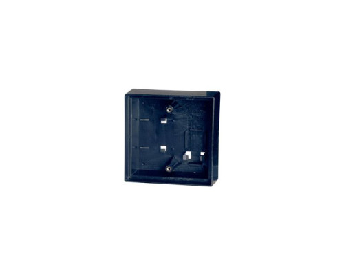 Camden Door Controls CM-43CBL Surface Box, Standard Depth, Provision for Wireless, Double Wall, Flame/Impact Resistant Black Polymer (ABS)