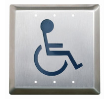 Camden Door Controls CM-45-2-OBDP 4.5' Square Push Switch, Wheelchair, Bronze DPDT Option