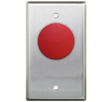 Camden Door Controls CM-450 Push/Pull, N/O & N/C Single Gang Stainless Steel Faceplate, Maintained