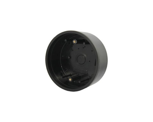 Camden Door Controls CM-47S Surface Round, Standard Depth, Provision for Wireless Flame and Impact Resistant Black Polymer (ABS)