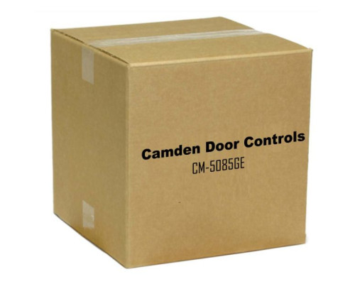 Camden Door Controls CM-5085GE Spring Return, DPST 1-60 Sec Pneumatic Time Delay Request To Exit Switch, Green Button, 'EXIT' Engraved In White