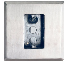 Camden Door Controls CM-66 Flush Box and Dress Plate Standard Depth Box with 7' X 7' Dress Plate