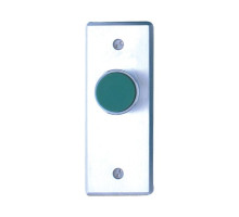 Camden Door Controls CM-8100G Spring Return, N/O, Momentary, Green Button