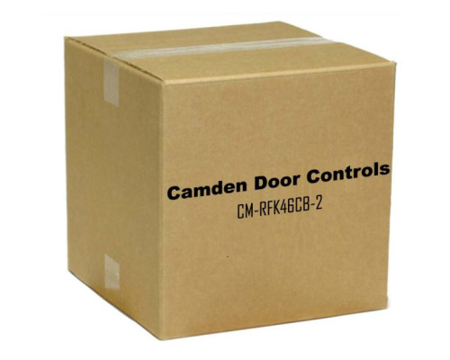 Camden Door Controls CM-RFK46CB-2 4-1/2' Square, Blue, w/ Exposed Screws Kit Includes CM-46CBK/2, CM-43CBL, CM-RX-90