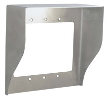 Camden Door Controls CM-RH-DG Stainless Steel, Double Gang Rain Hood, Compatible with any Camden Flush Mount Double Gang Switch