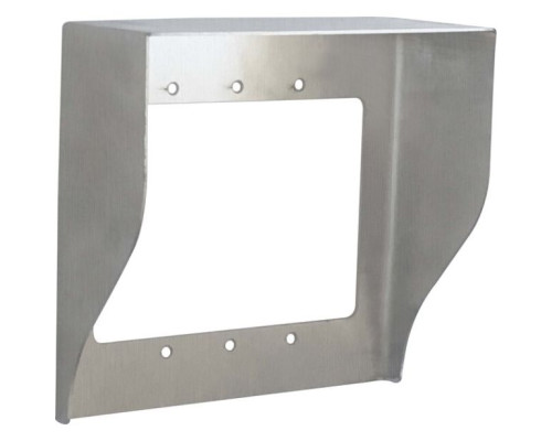 Camden Door Controls CM-RH-DG Stainless Steel, Double Gang Rain Hood, Compatible with any Camden Flush Mount Double Gang Switch