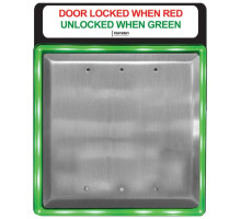 Camden Door Controls CM-SE1 English Language for CM-54 Square Surface Box, Double Sided