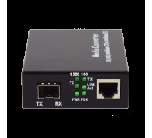 Syncom CMA-GSFP Gigabit Ethernet to SFP (SX/LX) Media Converter, without SFP Module