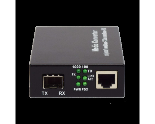 Syncom CMA-GSFP Gigabit Ethernet to SFP (SX/LX) Media Converter, without SFP Module