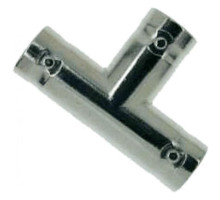 Alpha CONN319 3-Female 'BNC' 'T' Connector