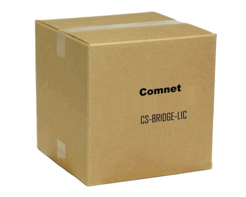 Comnet CS-BRIDGE-LIC Cloud Collect Bridge License, Per Server / Recording Appliance