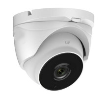 Cantek CT-AC344-VD4Z 2 Megapixel IR Outdoor HD-TVI/Analog Dome Camera, 2.8-12mm Lens