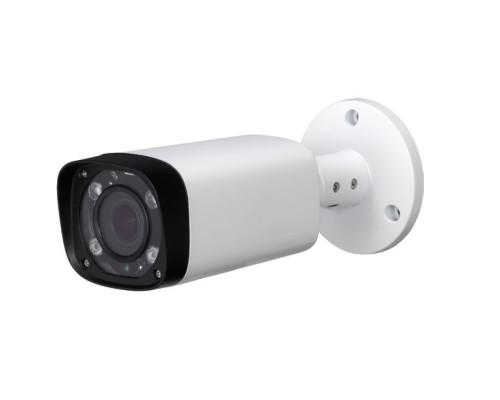 Cantek CT-CVI-BU221R-IR-Z 2 Megapixel HD-CVI Outdoor IR Bullet Camera, 2.7-12mm Lens