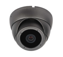 Cantek CT-HDC-DI24A-2M-2.8-B 2.4 Megapixel HD Quad IR Small Turret Camera, 2.8mm, Black