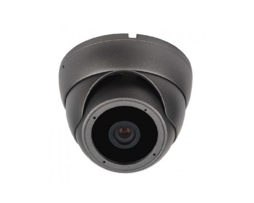 Cantek CT-HDC-EB105M-IR-2.8-B 5 Megapixel HD-TVI/AHD/CVI Analog IR Dome Camera, 2.8mm Lens, Black