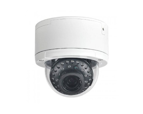 Cantek CT-HDC-VD105E-IR-VF 5 Megapixel HD-TVI/AHD/CVI Analog IR Dome Camera, 2.8-12mm Lens