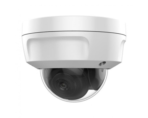 Cantek CT-NC334-TD-2-8mm 4 Megapixel Day/Night Outdoor Network IR Dome Camera, 2.8mm Lens