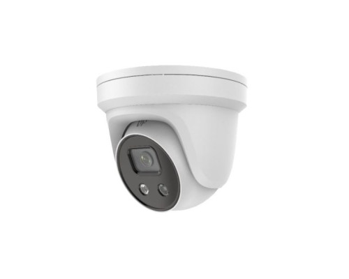 Cantek CT-NC454-XDAU-SL 4 Megapixel H.265+ Strobe Light Audible Warning True WDR EXIR Turret Network Camera