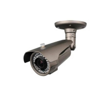 Cantek CT-W-CVI-IR42-2M-2812-B 1080P HD-CVI IR Bullet Camera, 2.8-12mm, Dark Gray