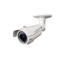 Cantek CT-W-CVI-IR42-2M-2812-W 1080P HD-CVI IR Bullet Camera, 2.8-12mm, White