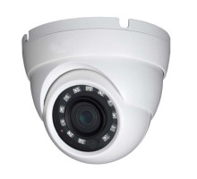 Cantek CT-XVI-EB152M-IR-2-8 5 Megapixel IR Outdoor HD-CVI/Analog Dome Camera, 2.8mm Lens