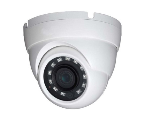 Cantek CT-XVI-EB152M-IR-2-8 5 Megapixel IR Outdoor HD-CVI/Analog Dome Camera, 2.8mm Lens