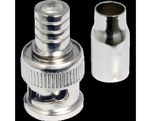 Cantek Plus CTP-BNC5-C RG59 BNC Male Crimp-On Connector