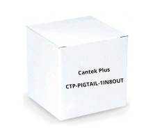 Cantek Plus CTP-PIGTAIL-1IN8OUT DC Male Pigtail with 1 in / 8 out