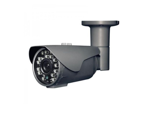 Cantek Plus CTP-TF19STB-2.8 1080p HD-TVI IR WDR Dual BNC Output Bullet Camera, 2.8mm Lens, Gray