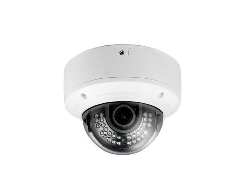 Cantek Plus CTP-TLV19NV 2 Megapixel IR Vandal Dome Camera, 2.8-12mm Lens