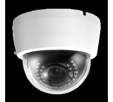 Cantek Plus CTP-TLV29AD 1080p HD-AHD/Analog Outdoor IR Dome Camera, 2.8-12mm Lens, White