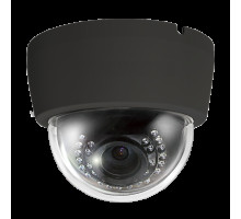 Cantek Plus CTP-TLV29AD-BK 1080p HD-AHD/Analog Outdoor IR Dome Camera, 2.8-12mm Lens, Black