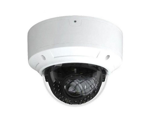 Cantek Plus CTP-TLVA14NHV 4 Megapixel Outdoor IR Network Vandal Dome Camera, 3.3-12mm Lens