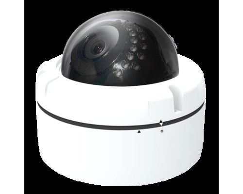 Cantek-Plus CTP-TLVA29AV 2.4Mp Outdoor IR HD Dome Camera