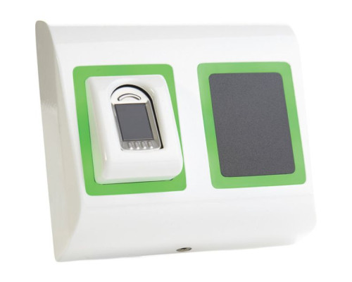 Camden Door Controls CV-940-30-WH Biometric Fingerprint Reader and Prox. Reader, Gloss White Finish