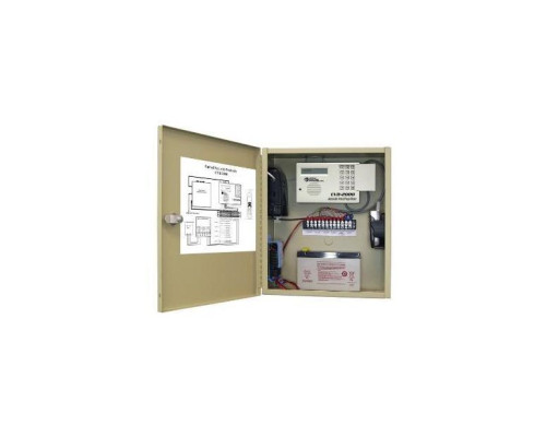 United Security Products CVD-2000 Cellular Dialer Back up in metallic cabinet w/ AD2000 Dialer