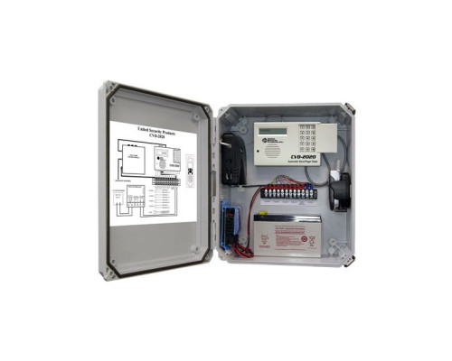 United Security Products CVD-2020PS Cellular Dialer in NEMA cabinet w/ AD2000 Dialer, incl. phone & Prepaid Sim Card