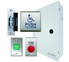 Camden Door Controls CX-WC11AFM-PS Flush Mount Pushbutton and Annunciator System