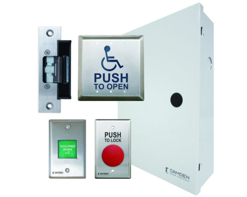 Camden Door Controls CX-WC11AFM-PS Flush Mount Pushbutton and Annunciator System