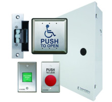 Camden Door Controls CX-WC11ASM-PS Surface Mount Pushbutton and Annunciator System