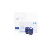 HID CXPL5-MSCCNA-0000 CXPL5 - 50 MIL PVC Card with CX Blue Logo, No Magstripe, Matching