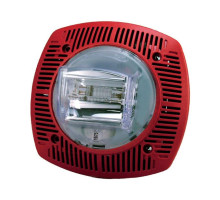 Bosch G-SSPK24-15/75WLPR Fixed-Candela Wall-Mount Speaker Strobe - Red