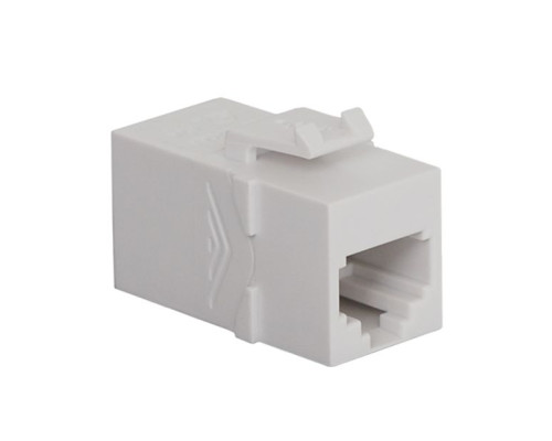 ICC IC107C6SWH RJ-11/14/25 6P6C Coupler, White