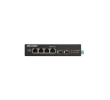 Hikvision DS-3T0506HP-E-HS 4-Port Gigabit Unmanaged Hardened PoE Switch