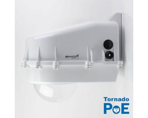 Dotworkz D2-TR-POE Tornado Dual Blower Camera Enclosure IP68 with PoE