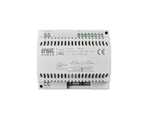 Urmet 1783-69 Cctv Interface for 2 Voice Systems