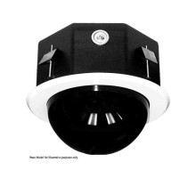 Pelco DF8A 8-inch Fixed In-celing Housing with Smoked Dome