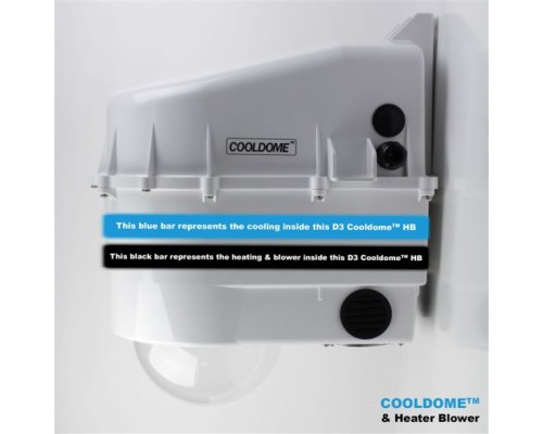 Dotworkz D3-CD-HB D3 COOLDOME Active Cooling Camera Enclosure