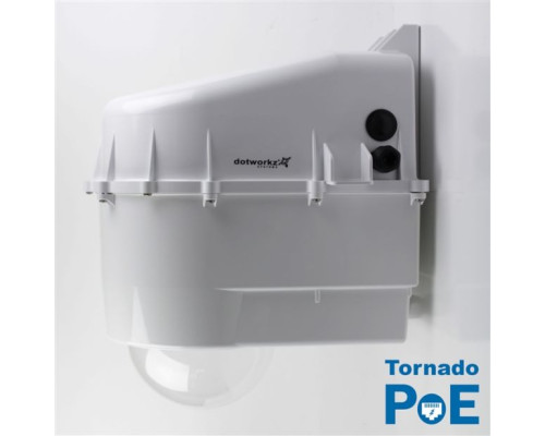 Dotworkz D3-TR-POE Tornado Dual Blower Camera Enclosure IP68 w/ PoE