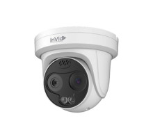 InVid SEC-P5TXIR4THERMAL 5 Megapixel Network IR Outdoor Dome Camera with 3.5mm Lens